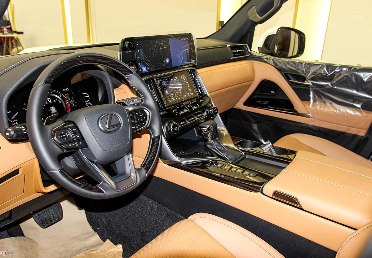 Thiết kế nội thất xe Lexus LX600 Urban 7 chỗ