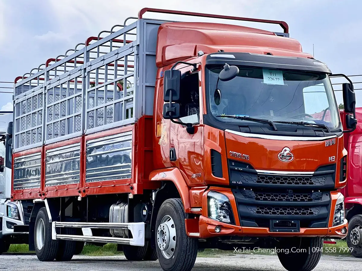 Tổng thể xe tải Chenglong M3 170HP 4 máy