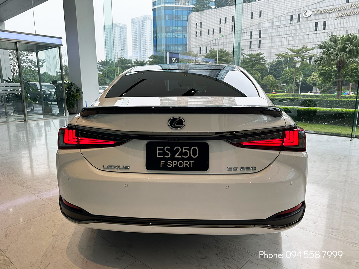 Đuôi xe Lexus ES 250 F SPORT