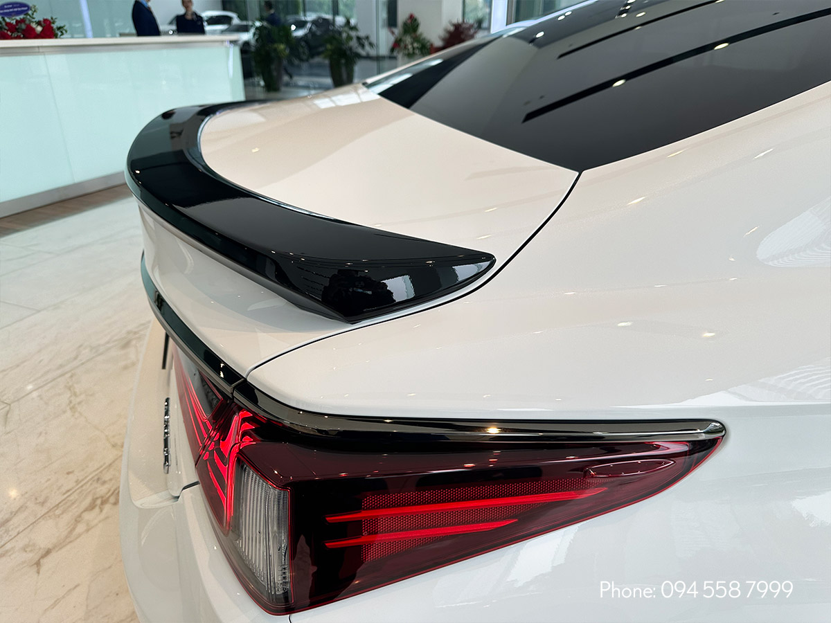 Cánh gió thể thao trên xe Lexus ES 250 F SPORT