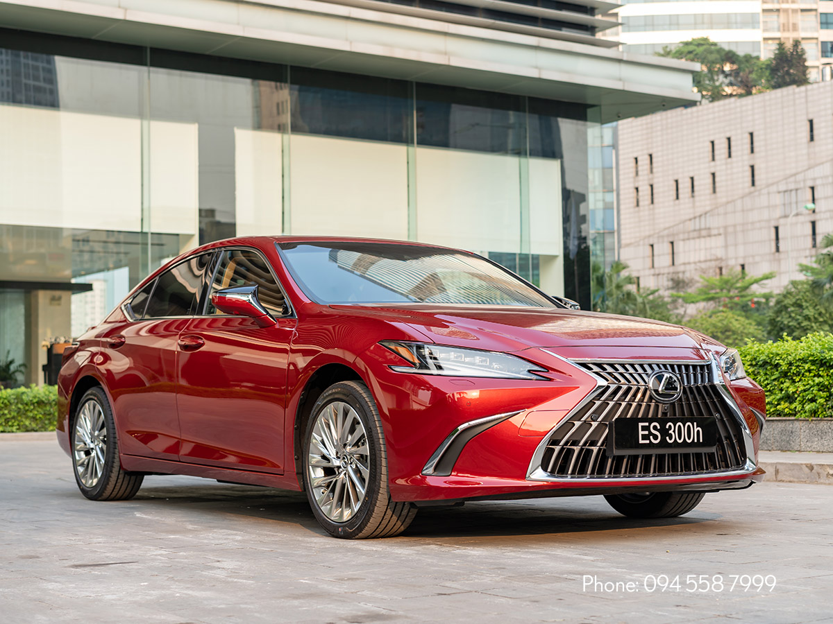 Lexus ES 300h màu Đỏ