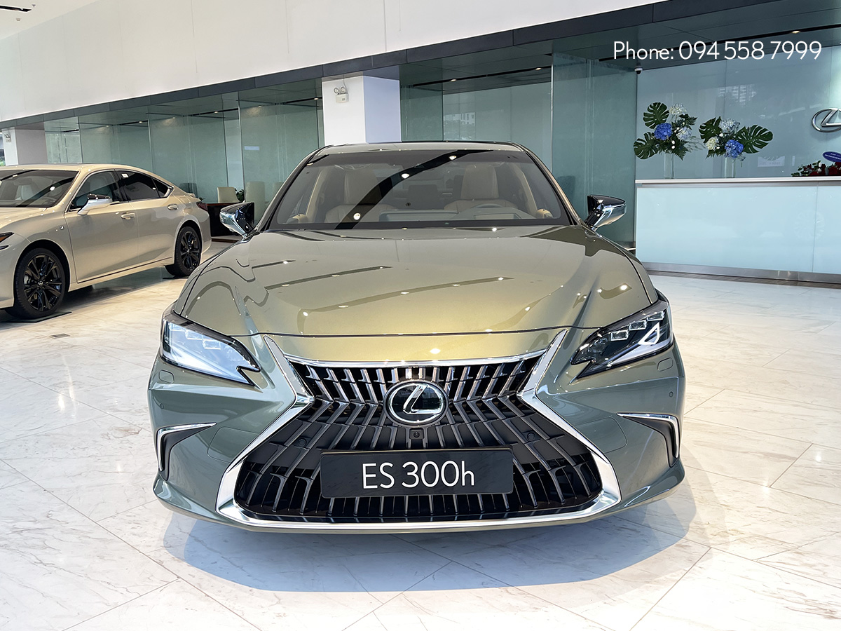 Phần đầu xe Lexus ES250 và E300h