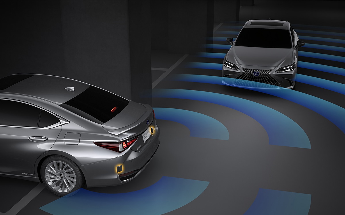 Hệ thống cảnh báo điểm mù của xe Lexus ES250