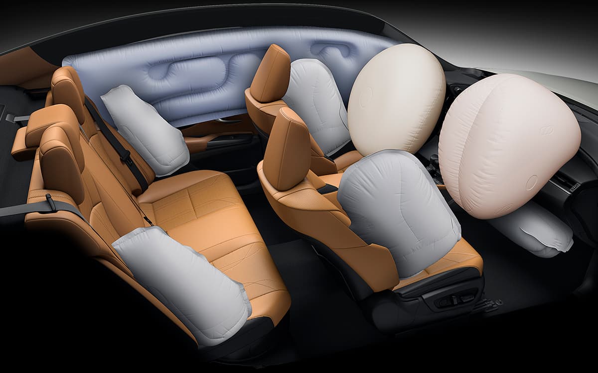 Hệ thống túi khí Lexus ES 250