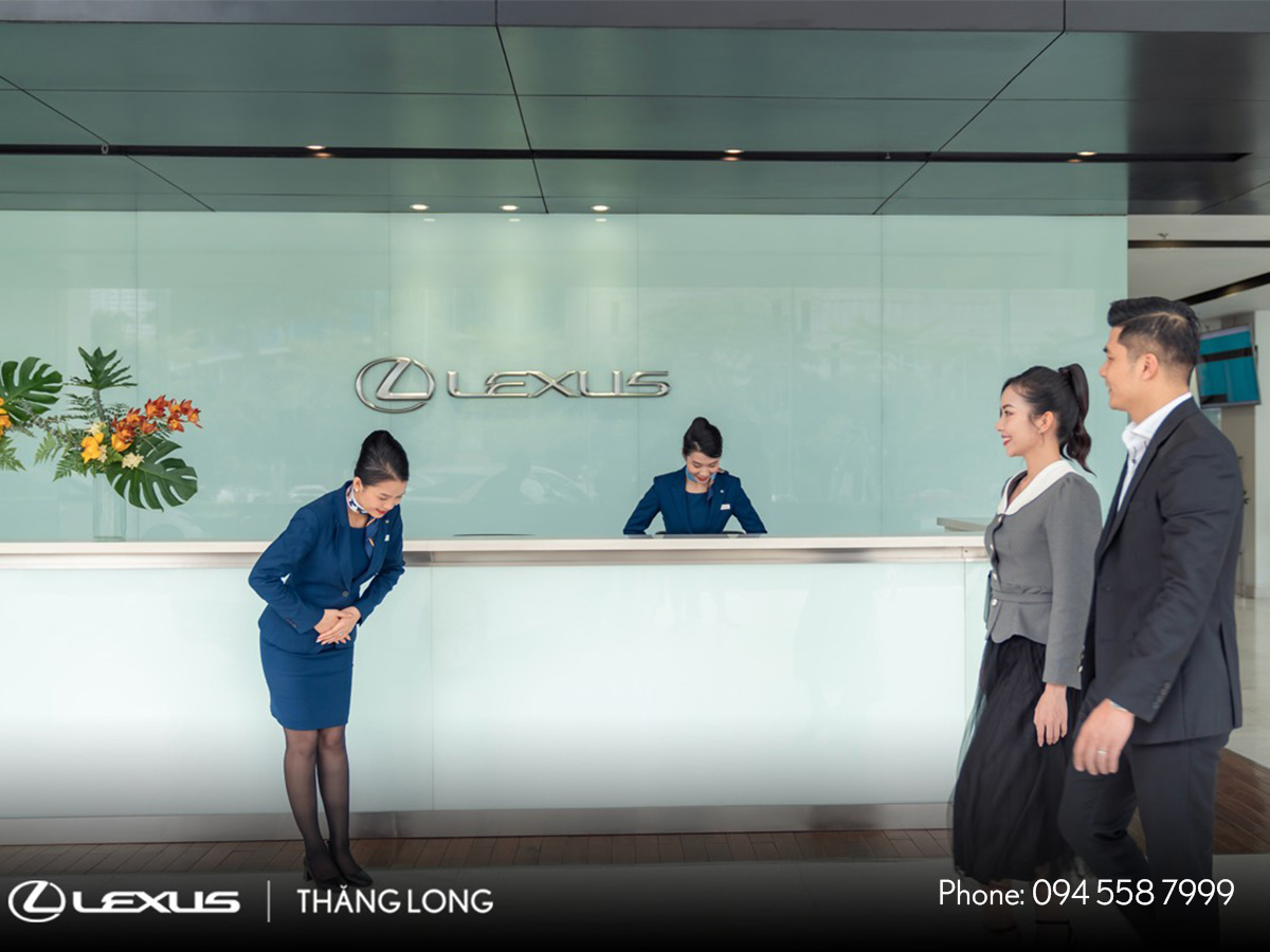 Dịch vụ 5 sao tại Lexus Thăng Long