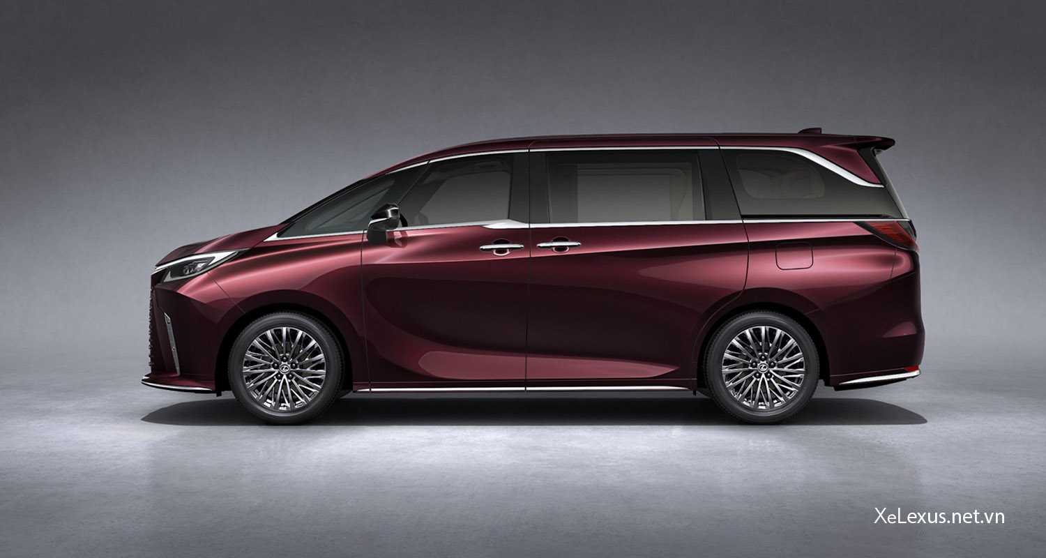 Lexus LM 500h màu Đỏ