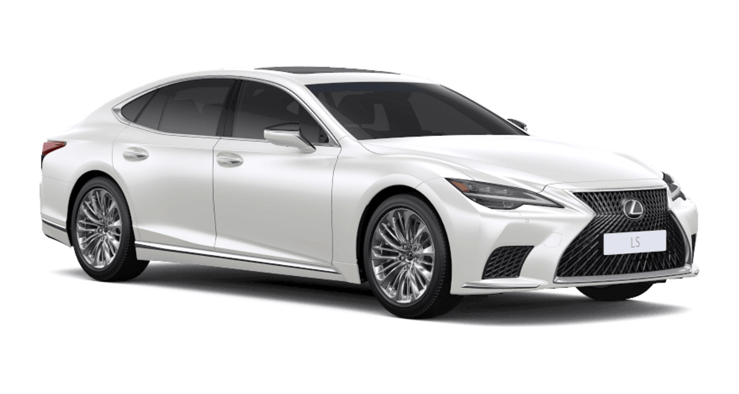 Lexus LS 500 màu Trắng - Sonic Quartz