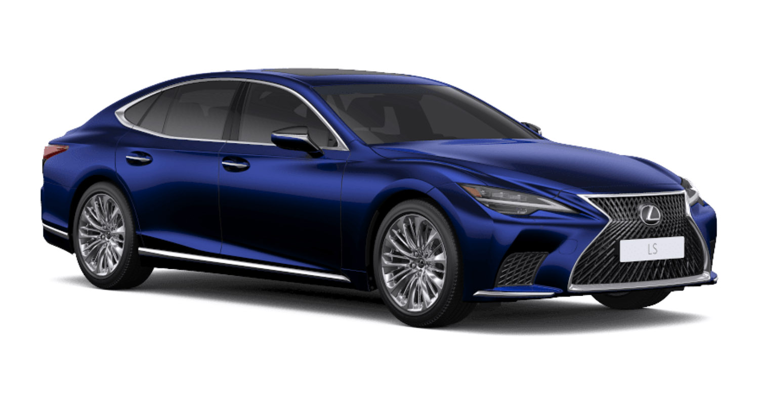 Lexus LS 500 màu Xanh - Deep Blue Mica