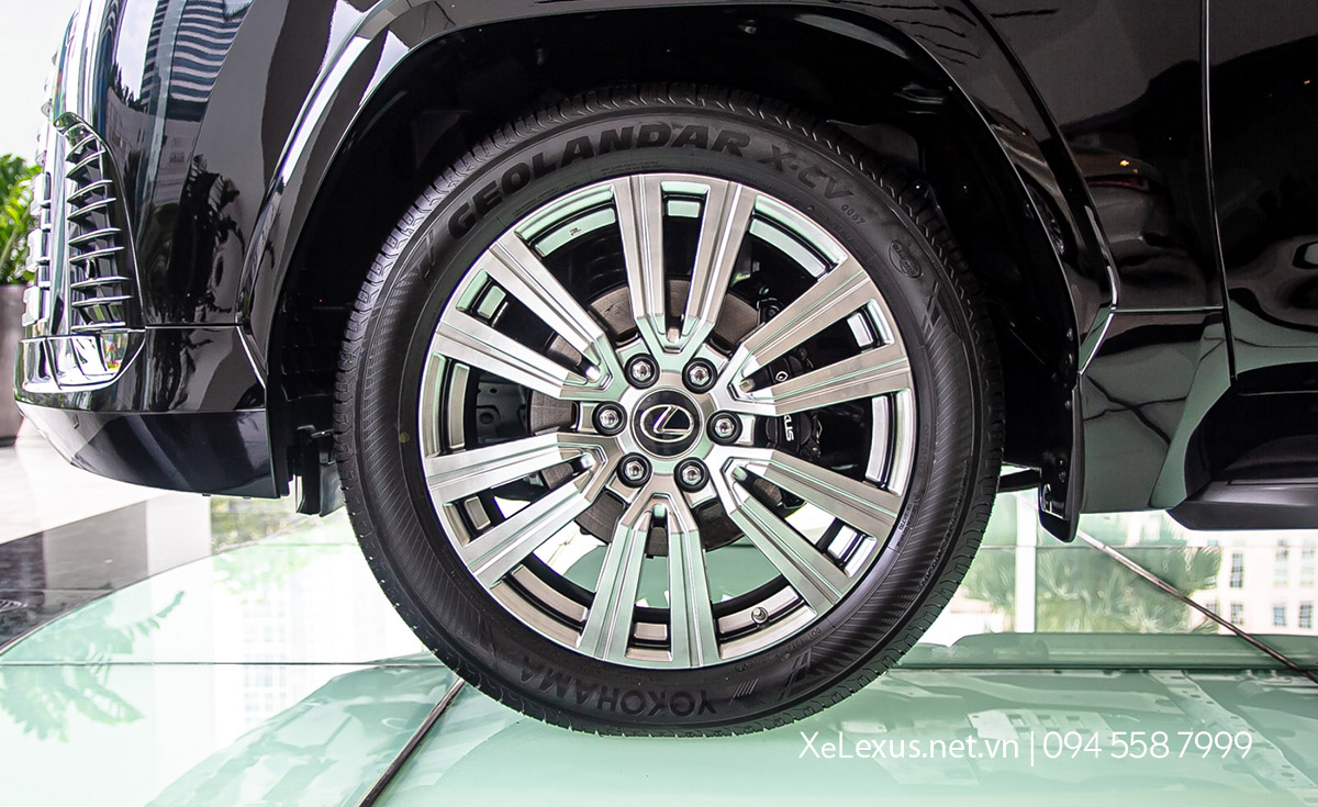 Ngoại thất xe Lexus LX600 - Lazang xe