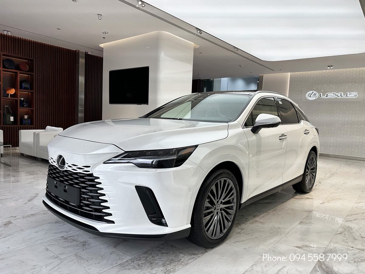 Lexus RX 350 Luxury màu trắng Sonic Quartz (085)