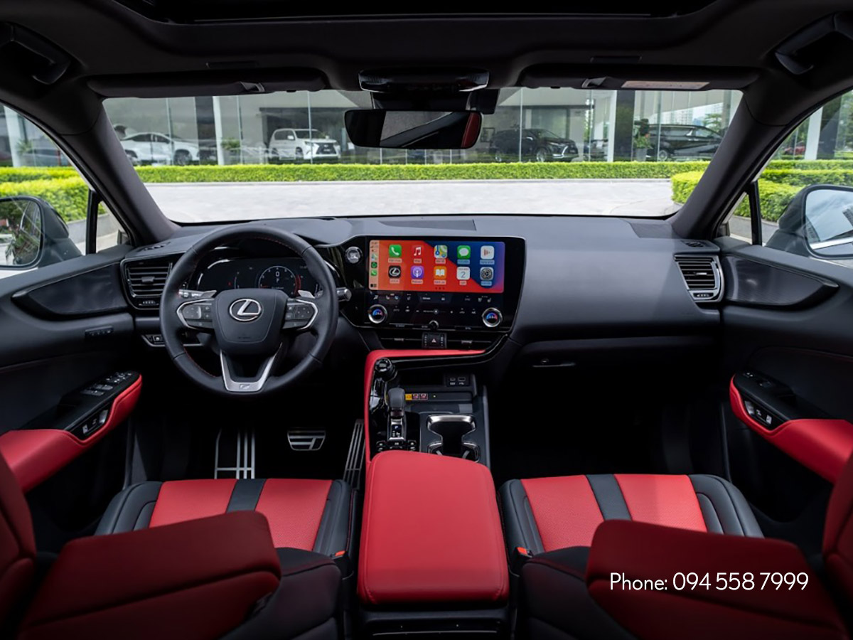 Nội thất xe Lexus NX 350 F SPORT