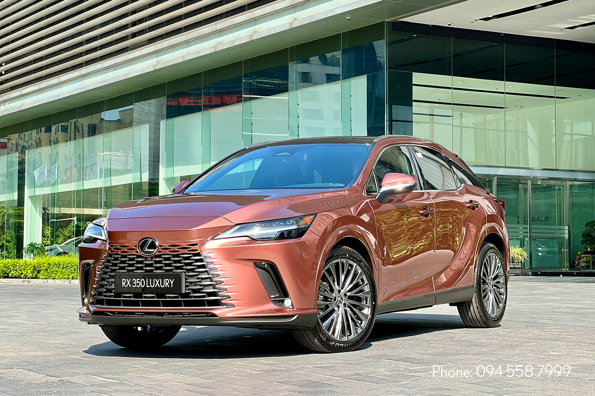 Lexus RX 350 Luxury màu Nâu Sonic Copper - ảnh 1