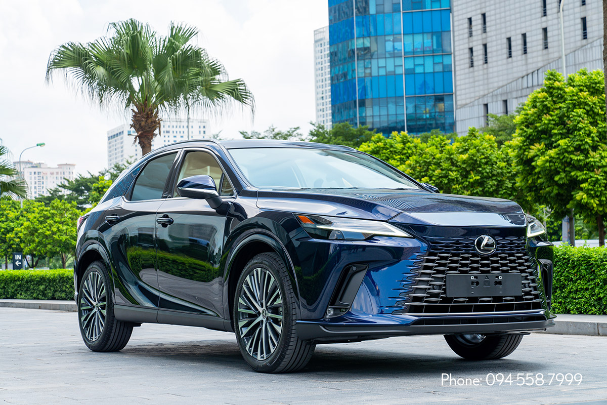 Lexus RX 350 Luxury màu Xanh Deep Blue Mica - ảnh 1