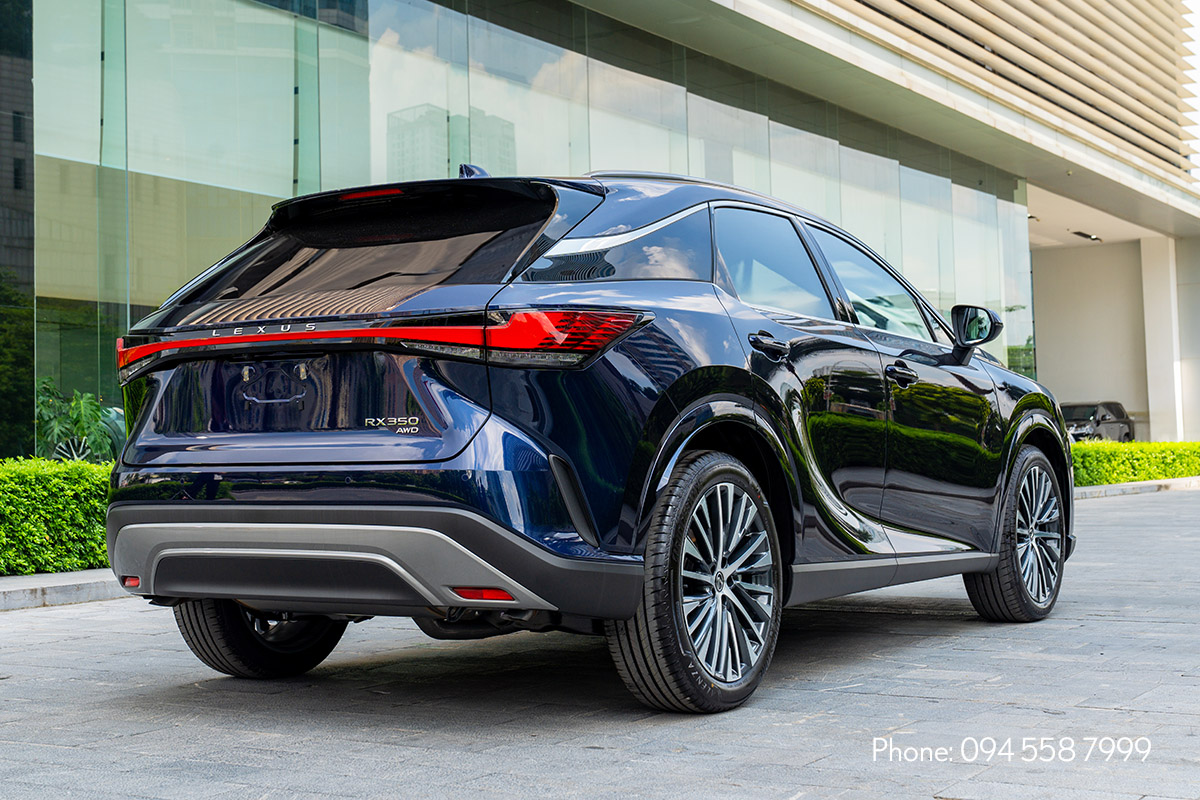 Lexus RX 350 Luxury màu Xanh Deep Blue Mica - ảnh 3