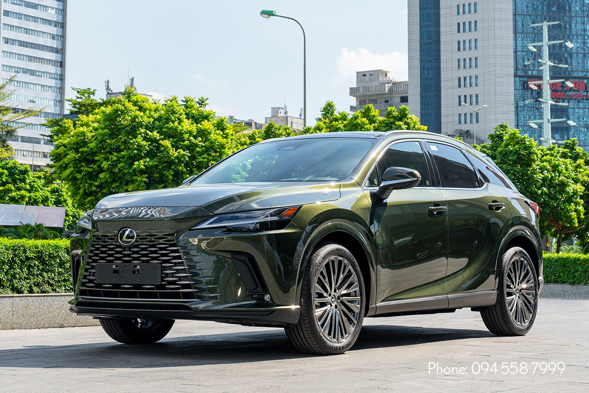Lexus RX 350 Luxury màu Xanh Terrane Khaki Mica Metallic - ảnh 1