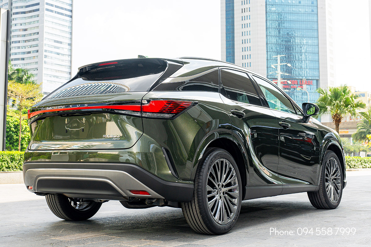 Lexus RX 350 Luxury màu Xanh Terrane Khaki Mica Metallic - ảnh 3