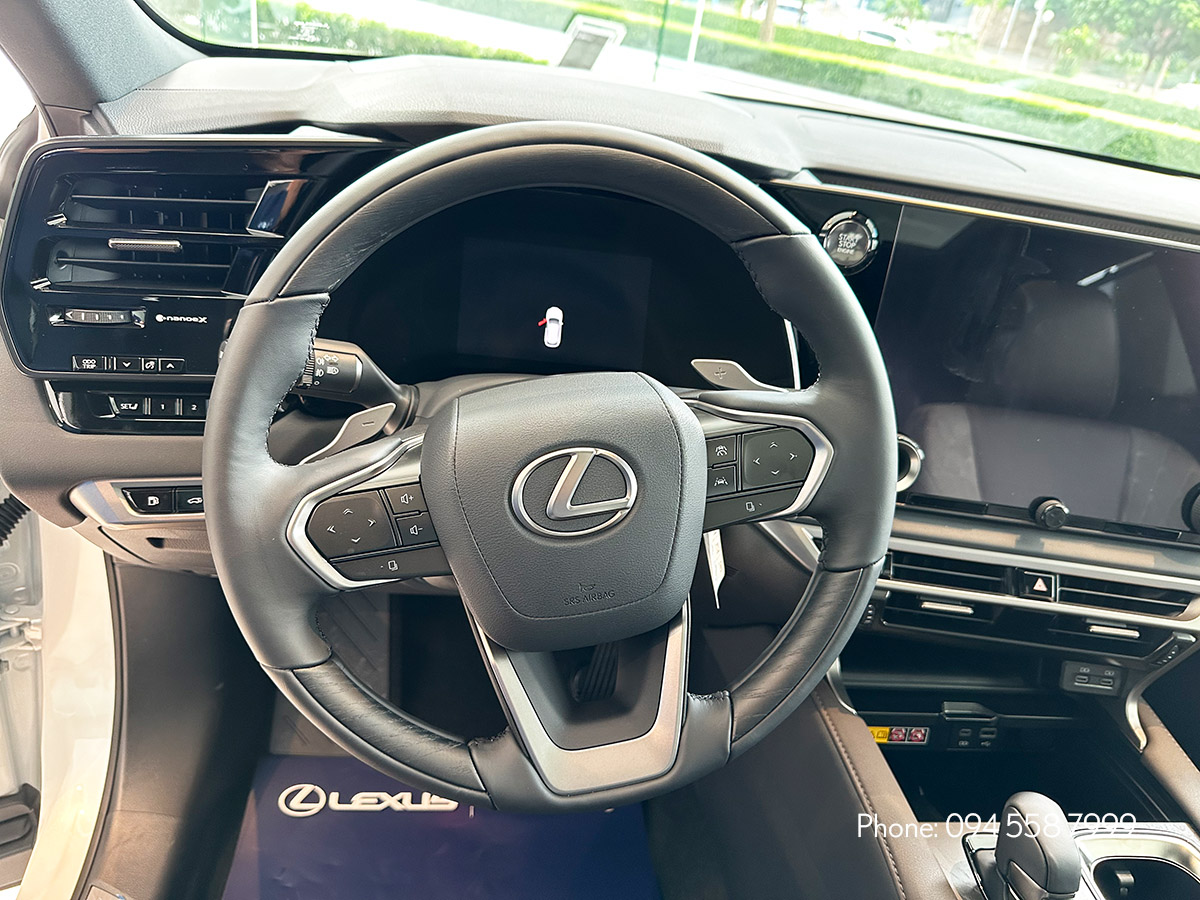 Lexus RX 350 Luxury nội thất màu Nâu Đỏ Dark Sepia - ảnh 3