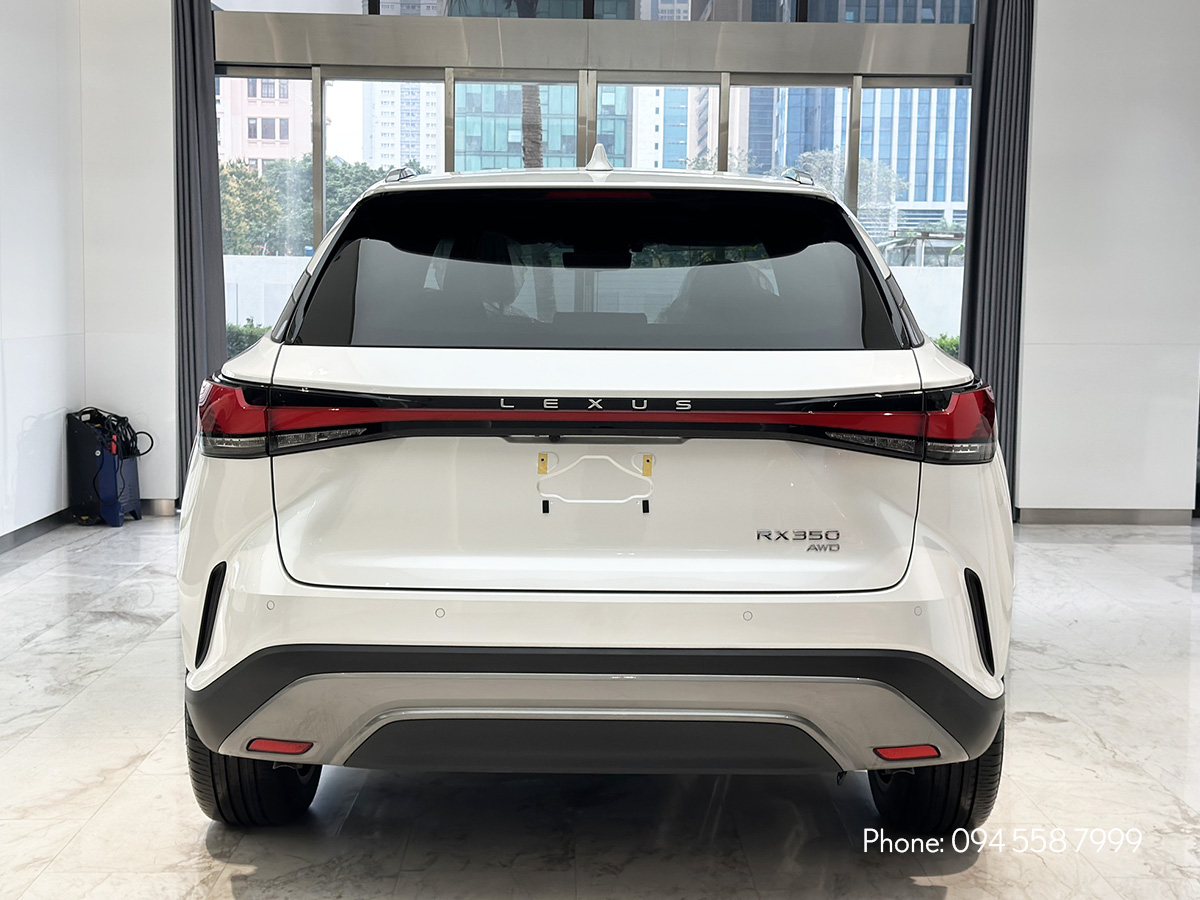 Phần đuôi xe RX 2024