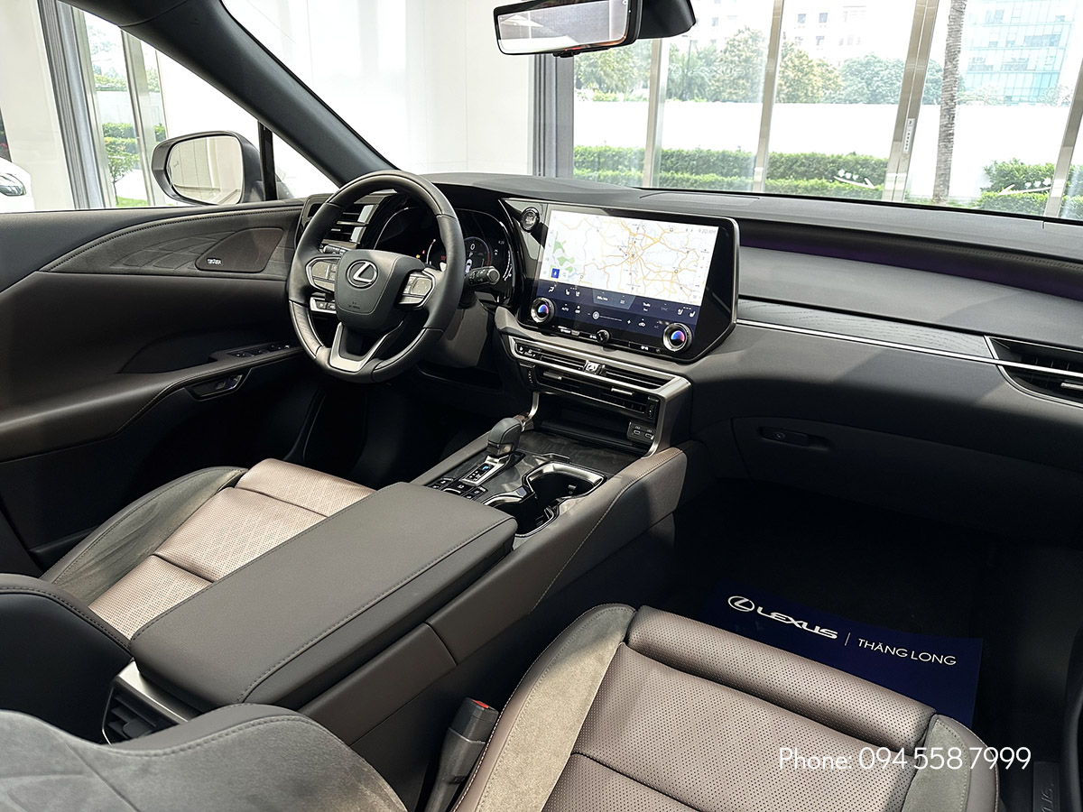 Tiện nghi, tiện ích trong khoang nội thất xe Lexus RX 2024