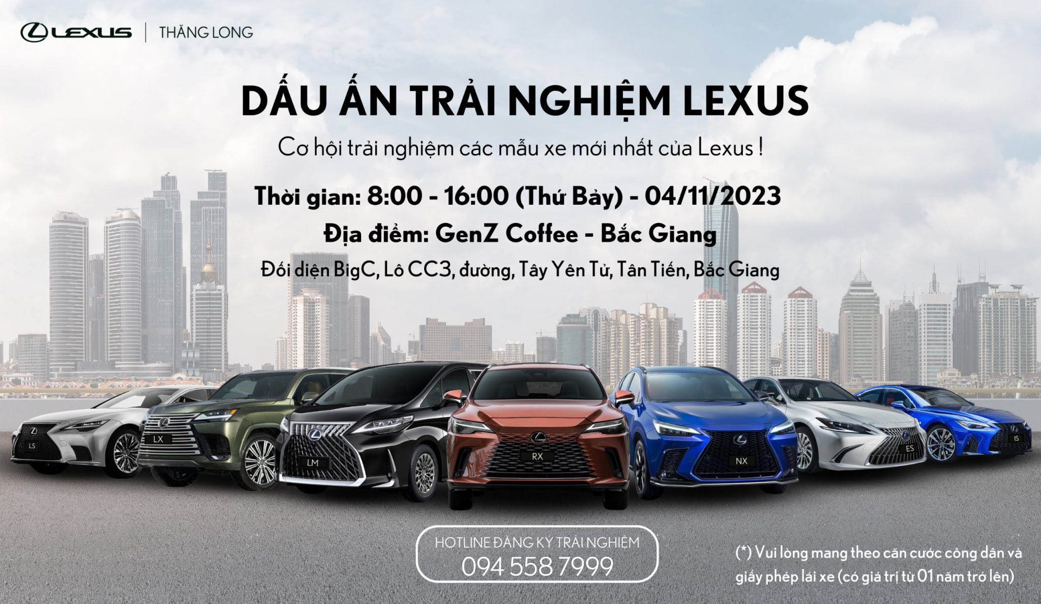 Lái thử xe Lexus tại Bắc Giang - Trải nghiệm đẳng cấp thương hiệu xe sang Nhật Bản