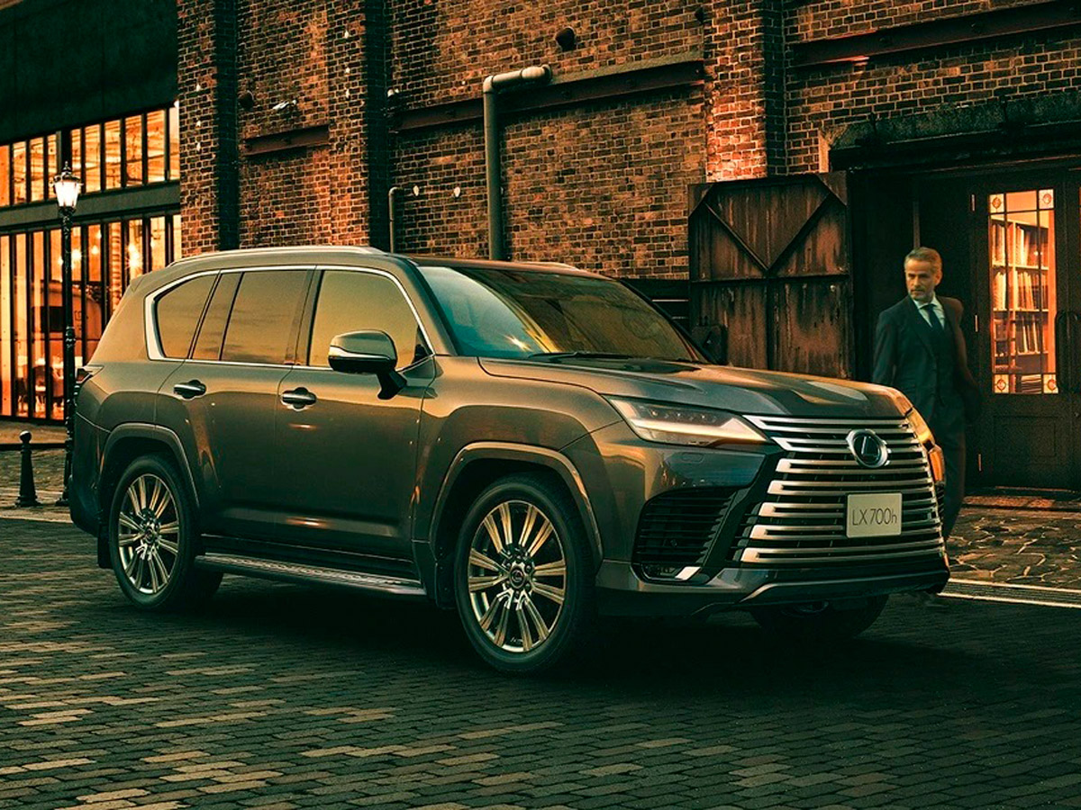 Lexus LX 700h sở hữu công nghệ hybrid chuẩn bị ra mắt