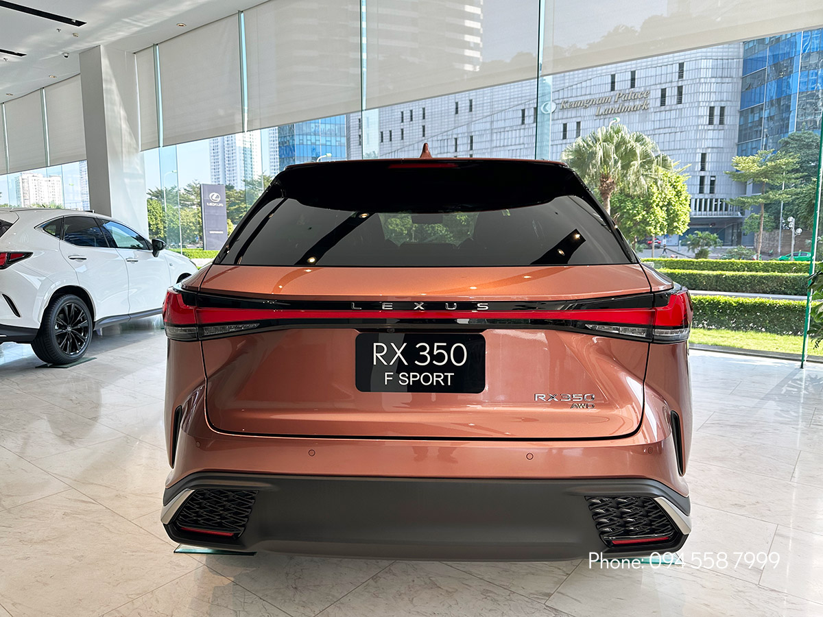 Chi tiết chiếc xe Lexus RX 350 F SPORT màu Nâu Sonic Copper (4Y5) - ảnh 11