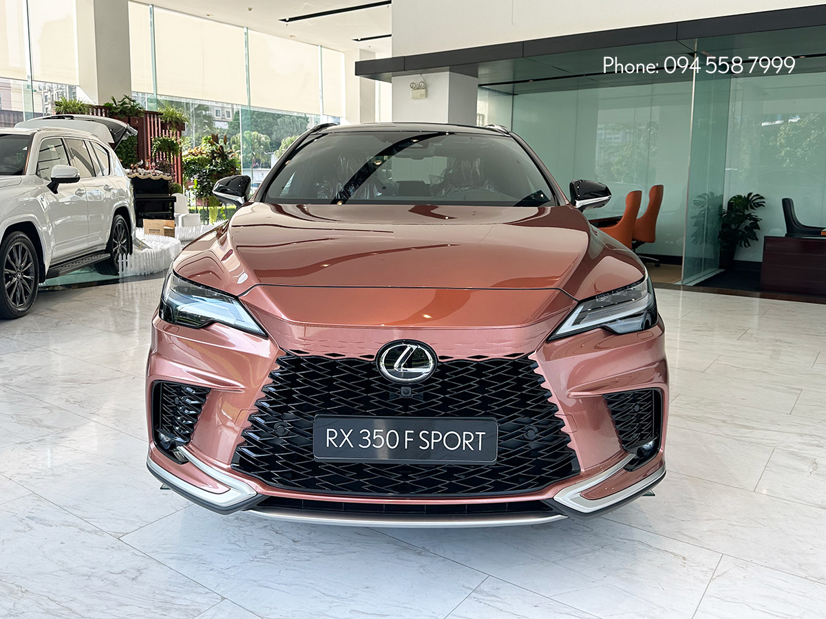 Chi tiết chiếc xe Lexus RX 350 F SPORT màu Nâu Sonic Copper (4Y5) - ảnh 2