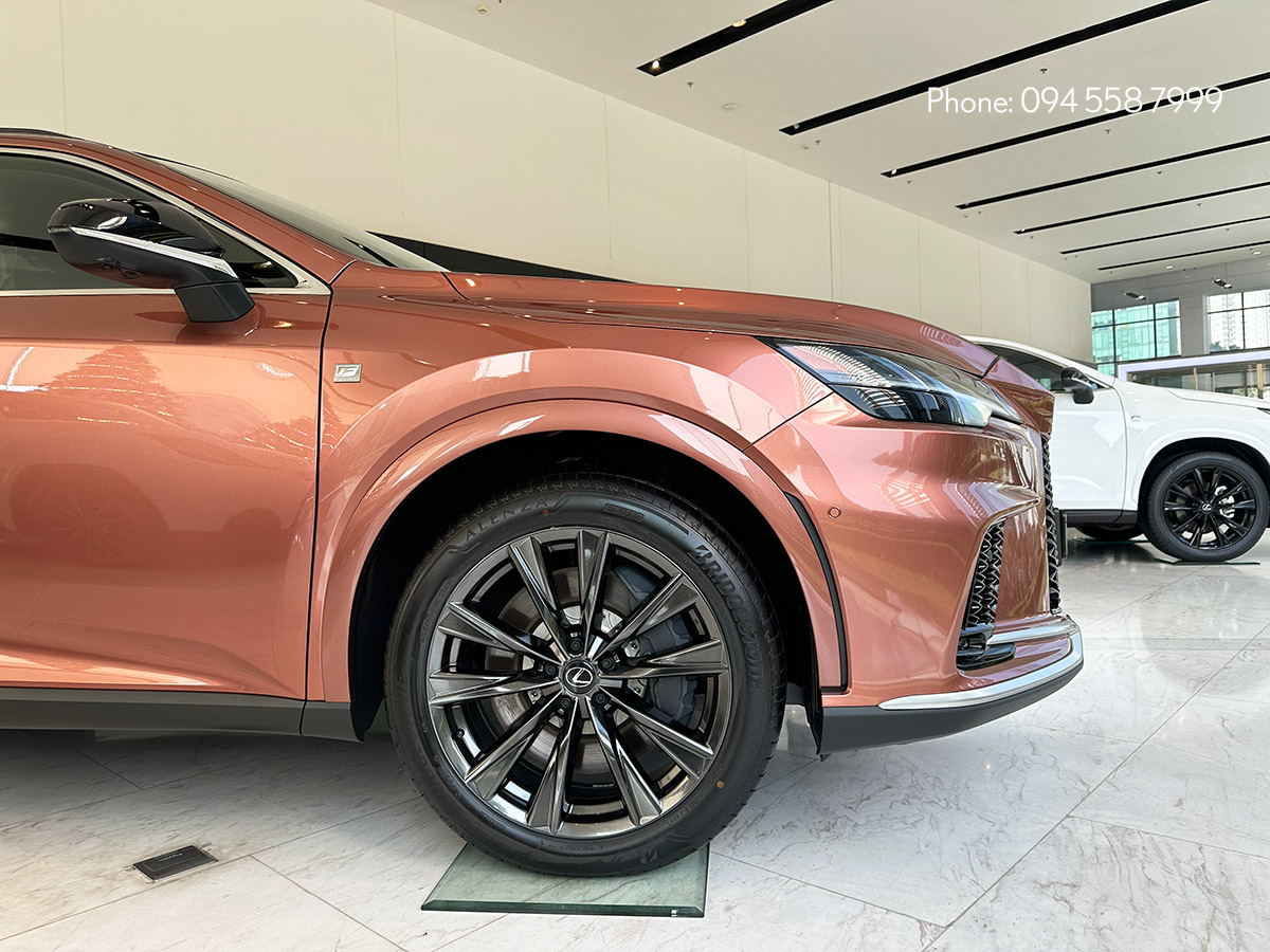 Chi tiết chiếc xe Lexus RX 350 F SPORT màu Nâu Sonic Copper (4Y5) - ảnh 7