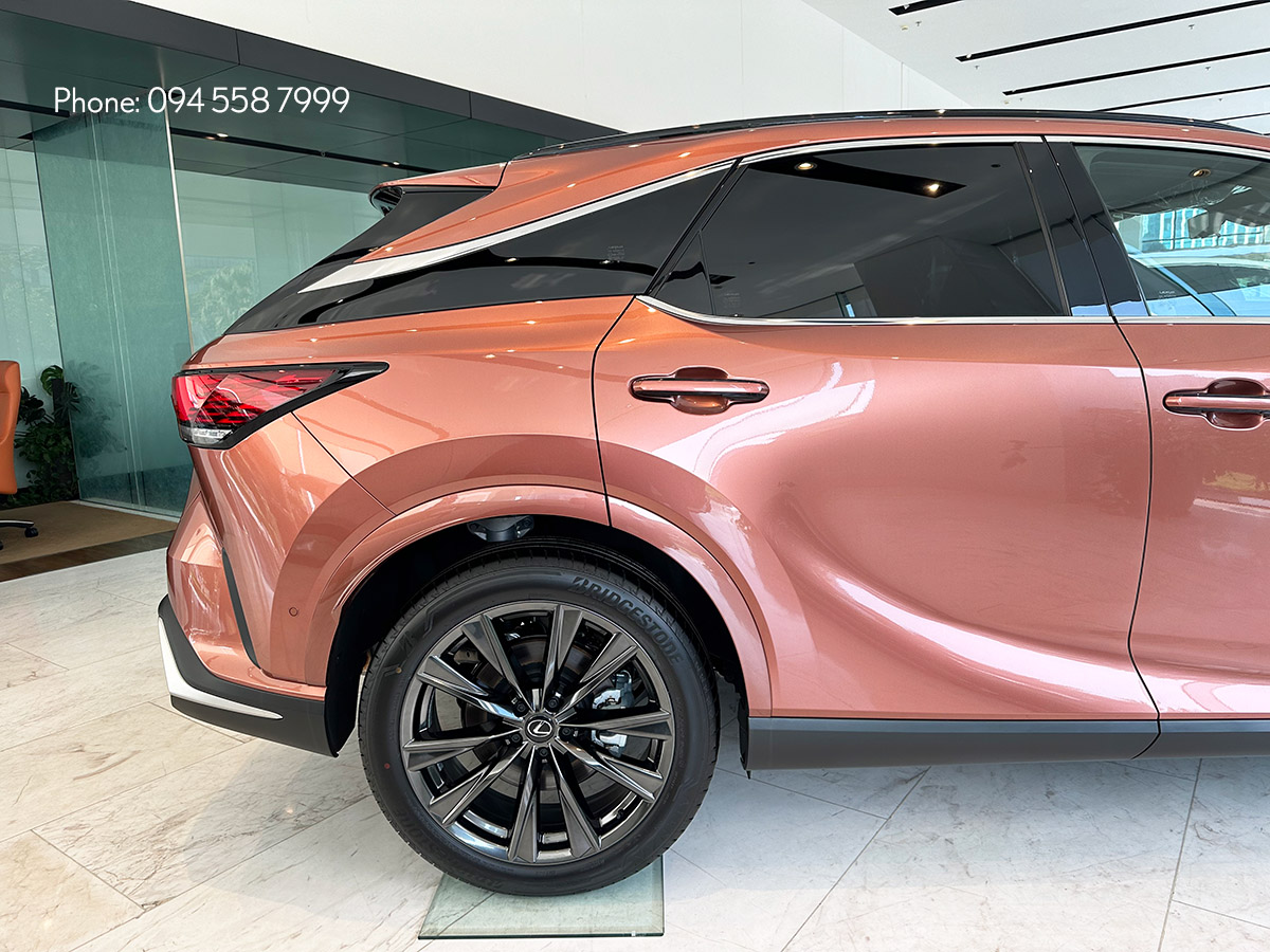 Chi tiết chiếc xe Lexus RX 350 F SPORT màu Nâu Sonic Copper (4Y5) - ảnh 8