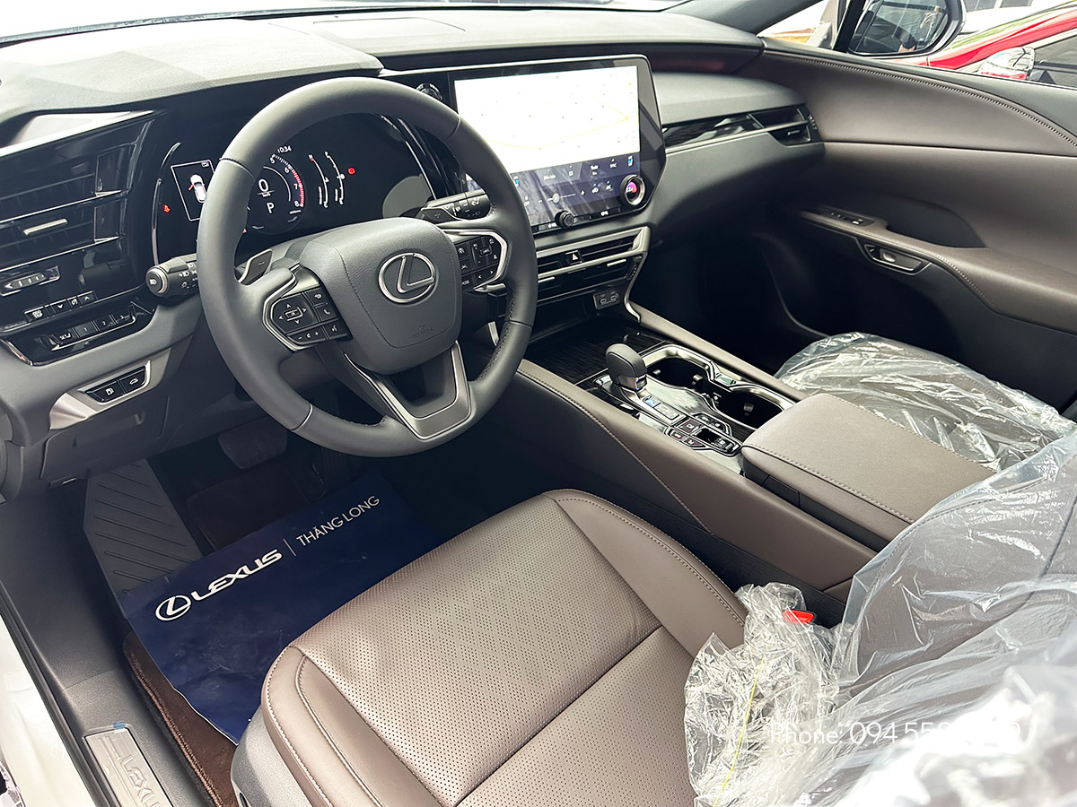 Xe Lexus RX 350 Premium nội thất Nâu Cafe