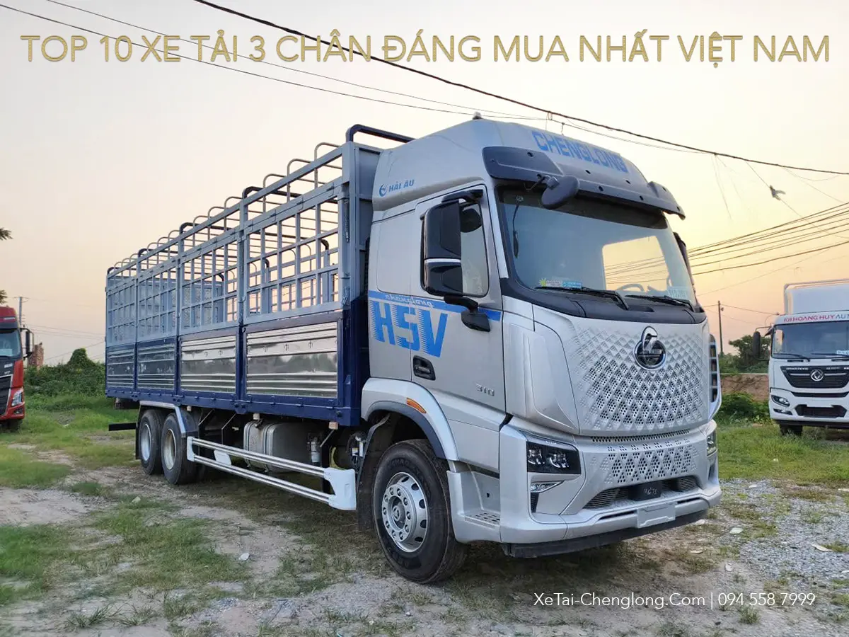 Top 10 xe tải 3 chân đáng mua nhất tại Việt Nam