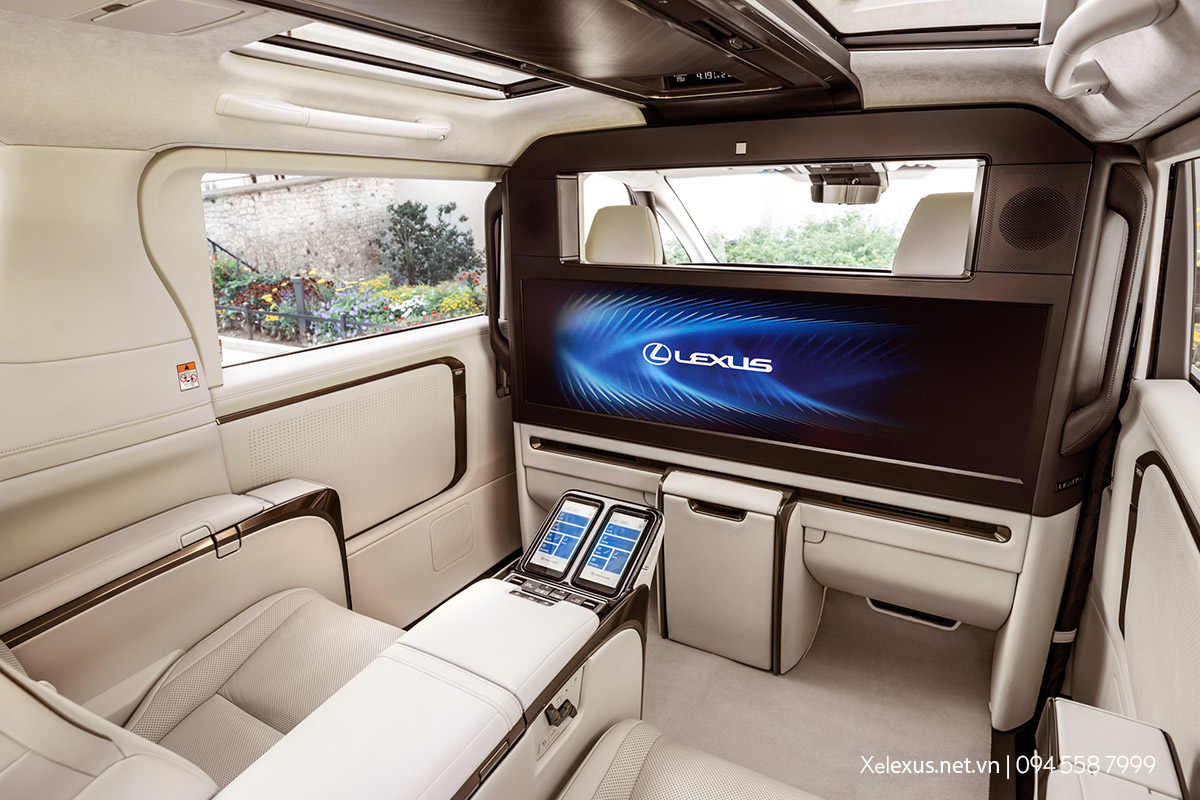 Nội thất xe Lexus LM500h 4 chỗ - Sang trọng